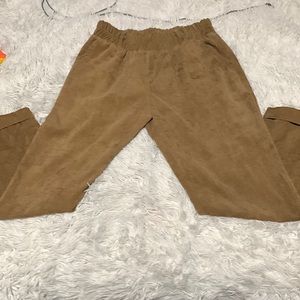 Brown soft feeling pants